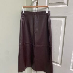 Brown and Cream Maxi Skirts